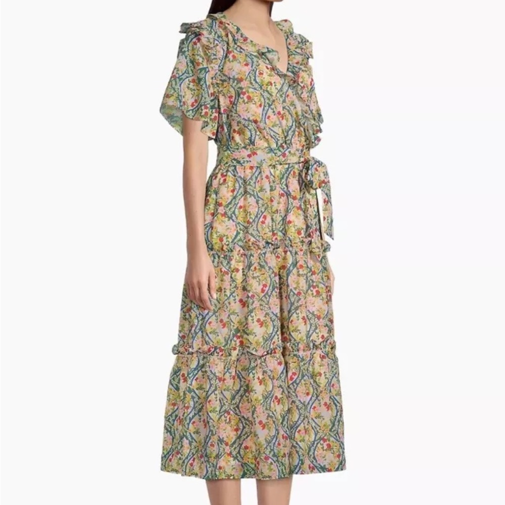 Rachel Parcell Trellis Print dress Size S NWT